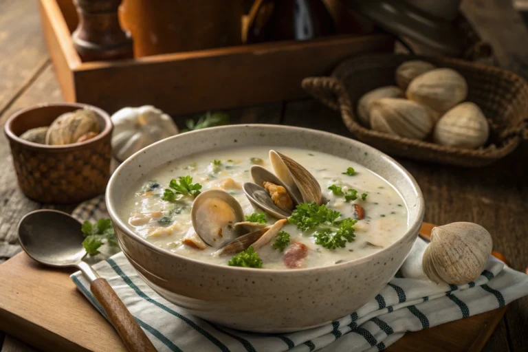 Naturally Delicious Boston Clam Chowde
